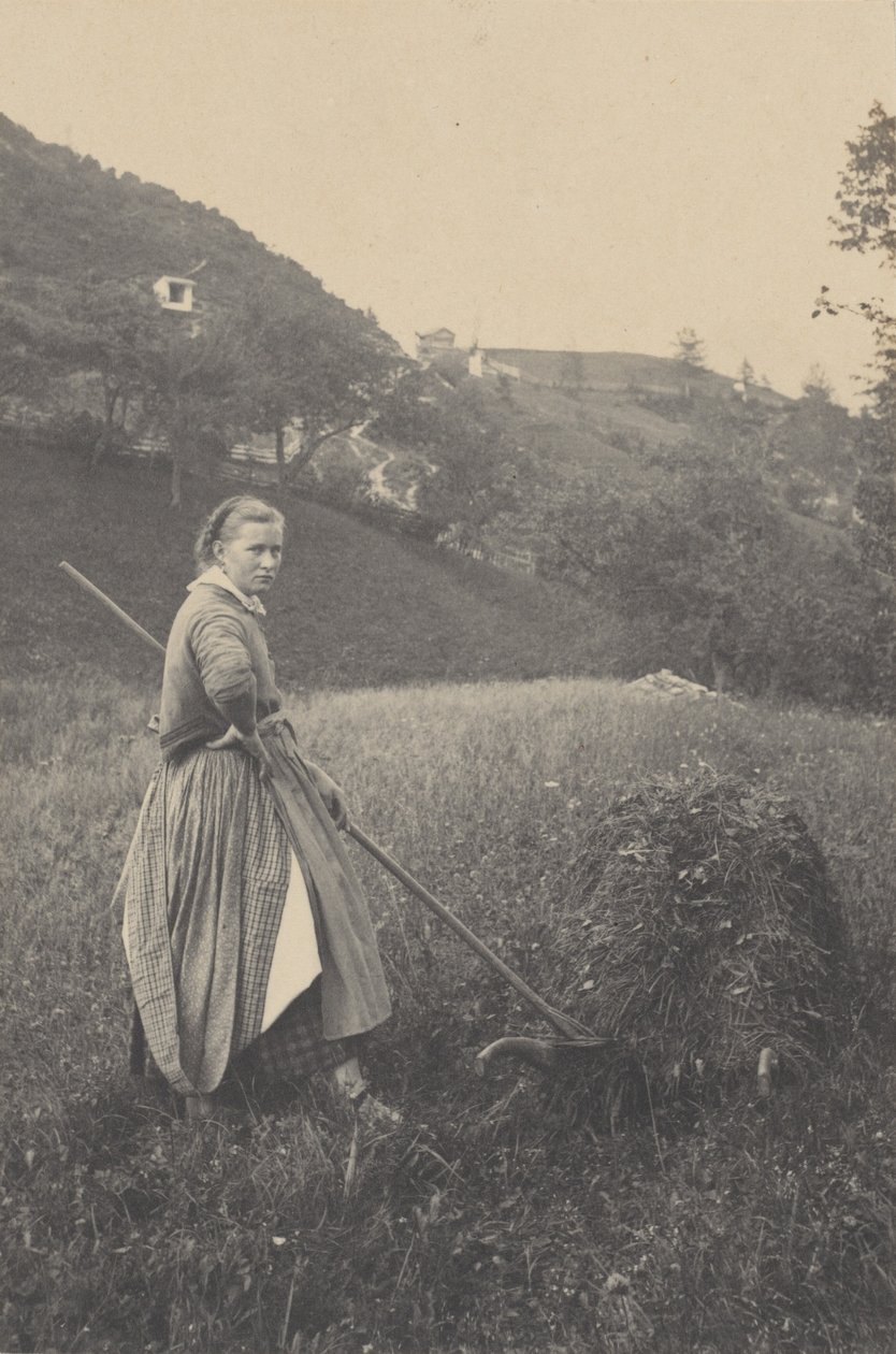 Sadonkorjuu, Mittenwald tekijältä Alfred Stieglitz