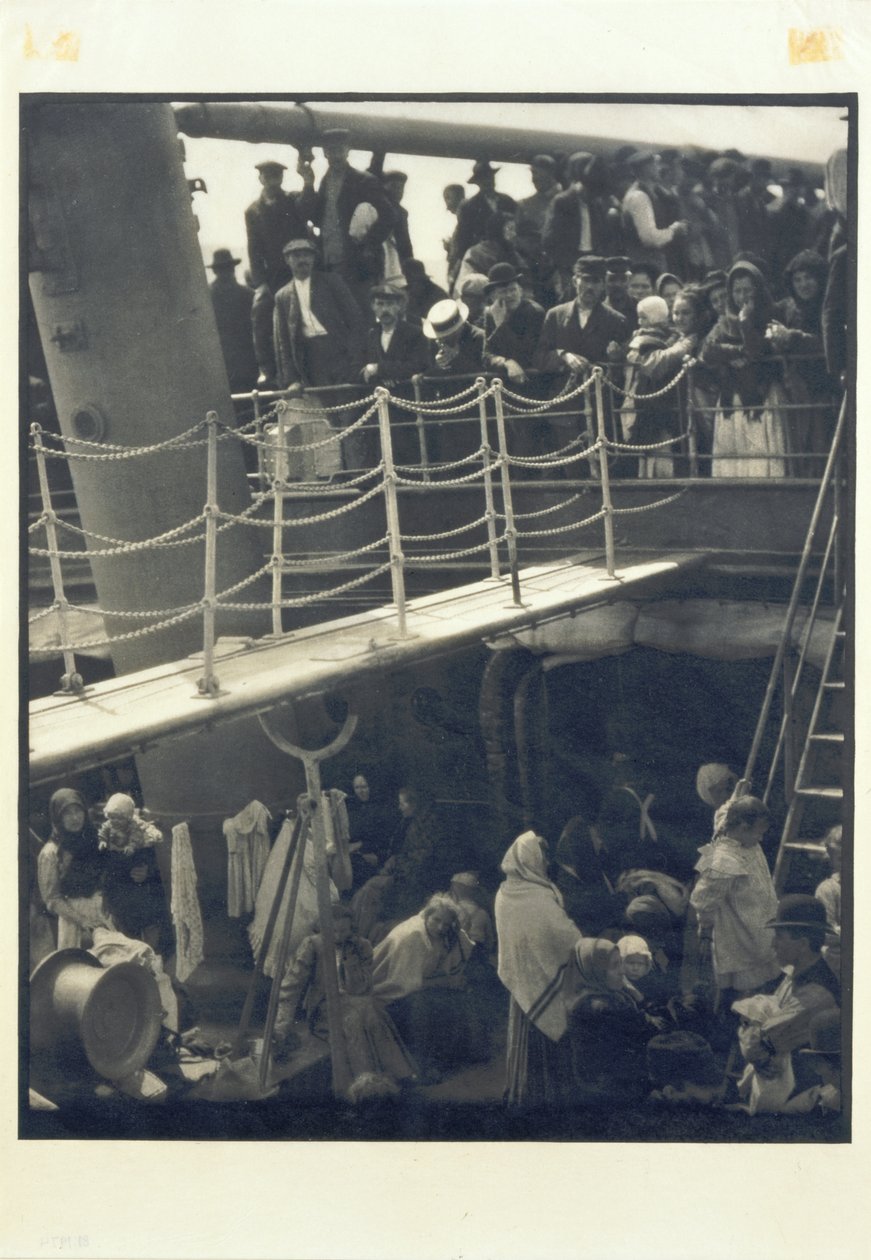 The Steerage, lehdestä 291, nro. 7–8 tekijältä Alfred Stieglitz