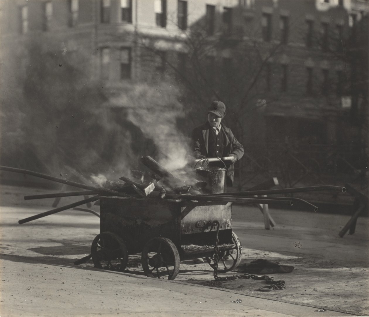Katukiveysurakoitsija tekijältä Alfred Stieglitz