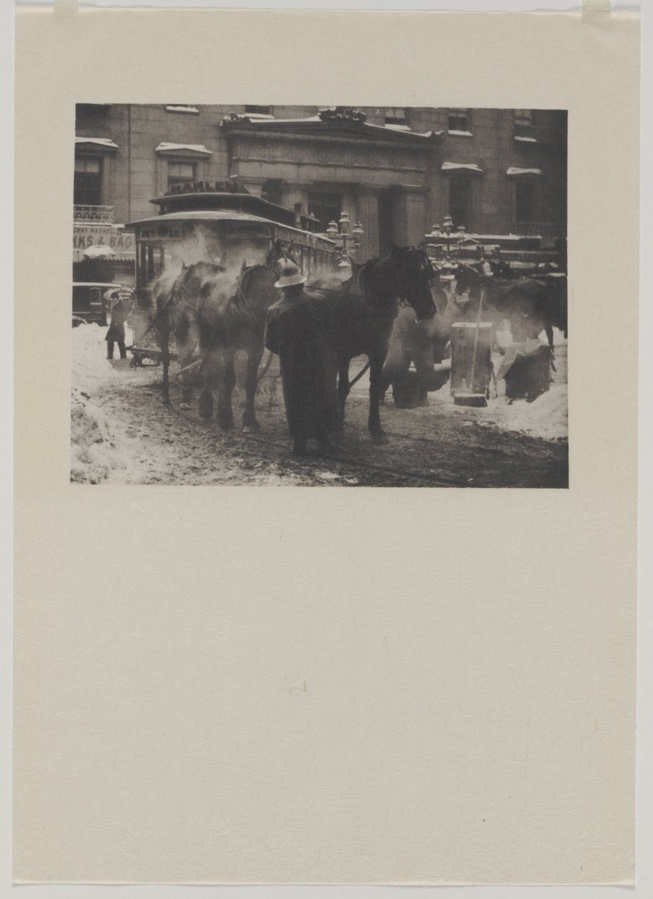 Terminaali, 1893, painettu 1911. tekijältä Alfred Stieglitz