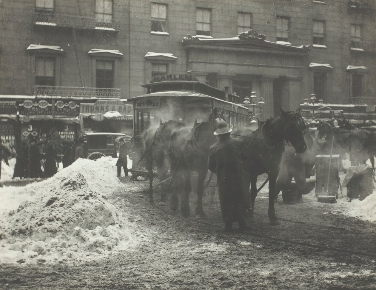 Terminal, 1893, painettu 192039. tekijältä Alfred Stieglitz