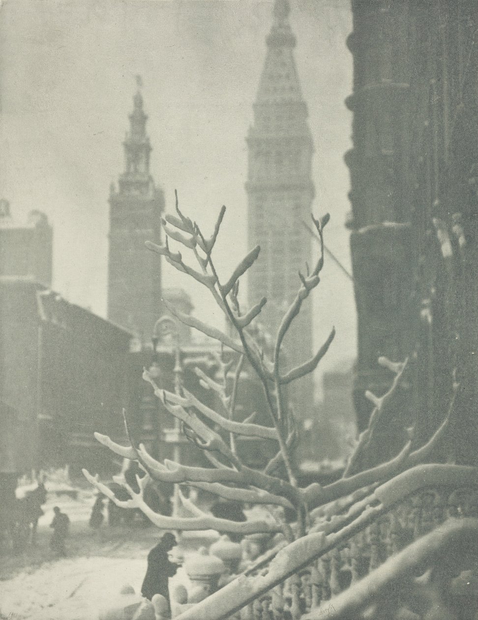 Two Towers, New York, 1911. tekijältä Alfred Stieglitz