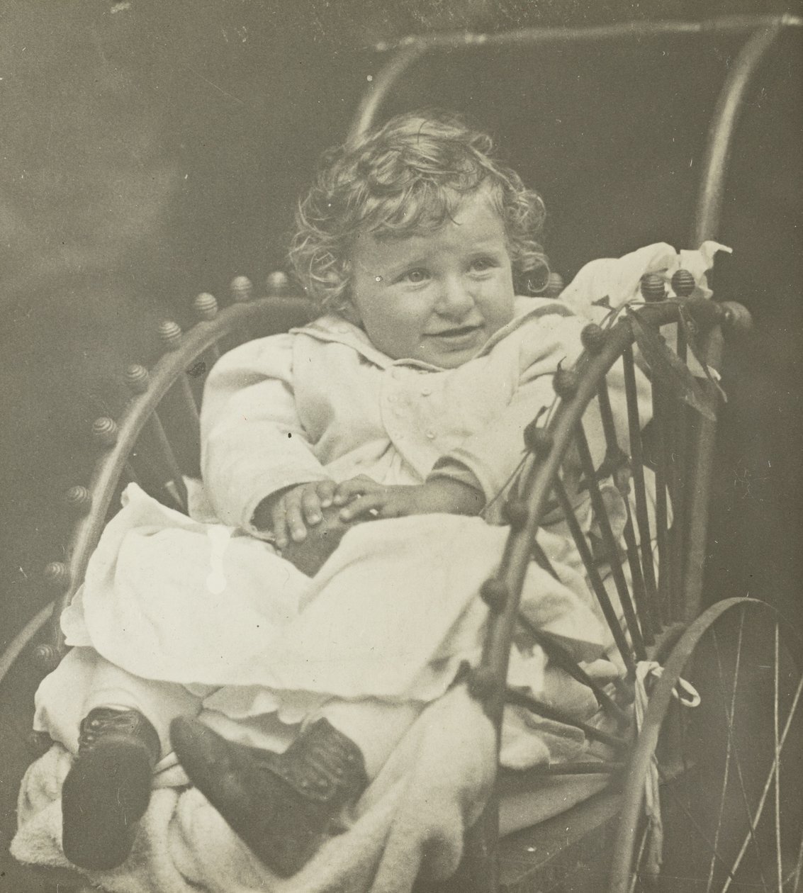Nimetön (Howard Schubart vaunussa) tekijältä Alfred Stieglitz