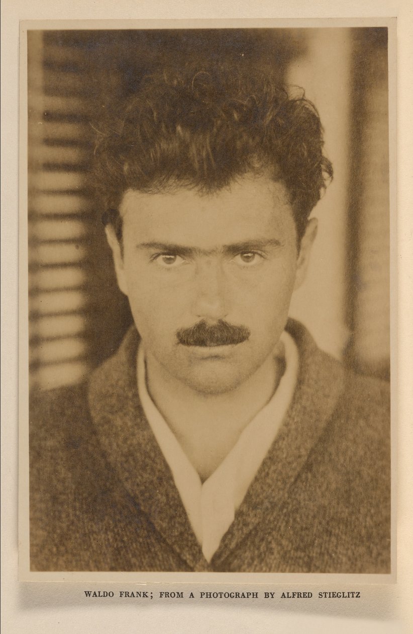 Waldo David Frank tekijältä Alfred Stieglitz