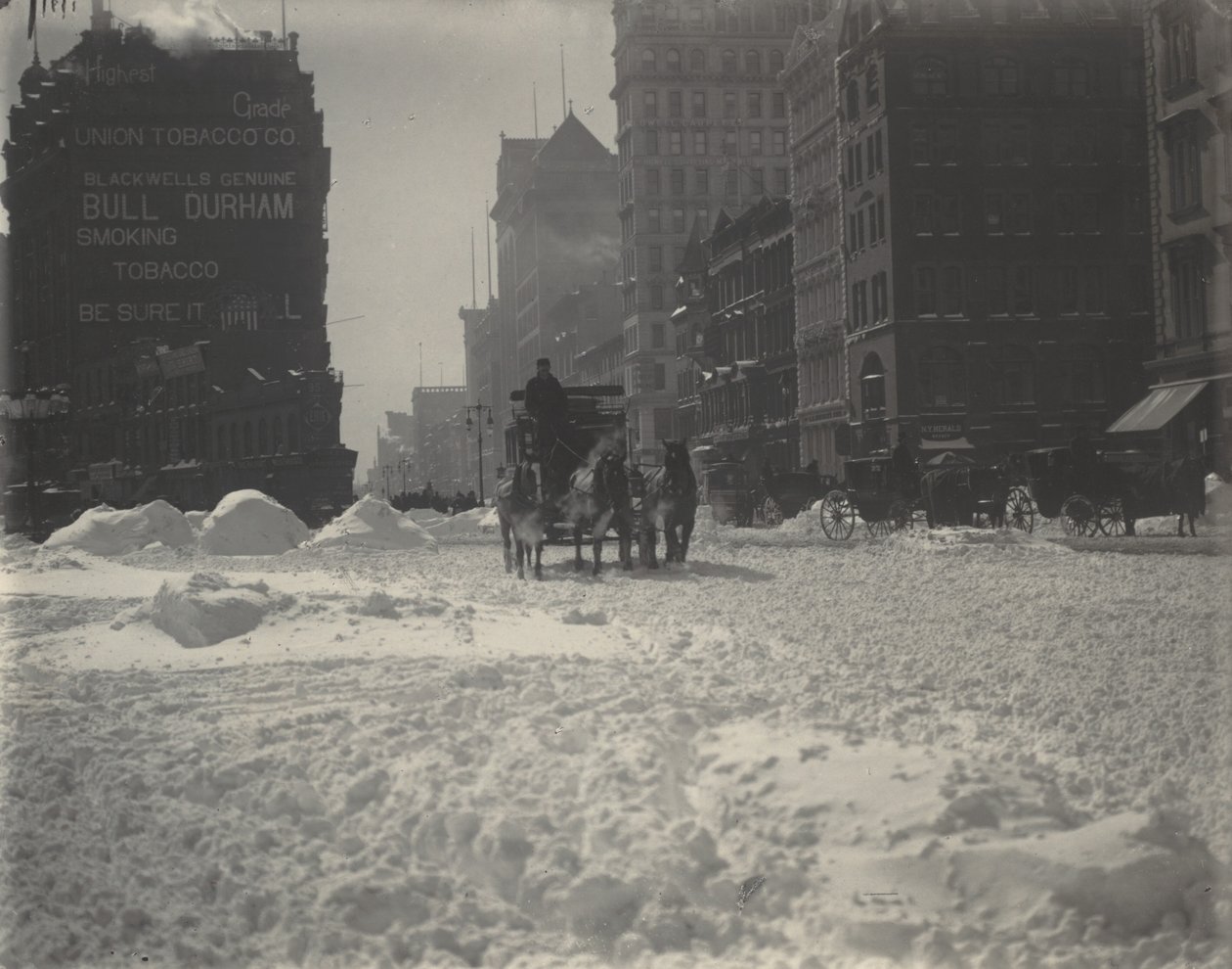 Talvi, New York tekijältä Alfred Stieglitz
