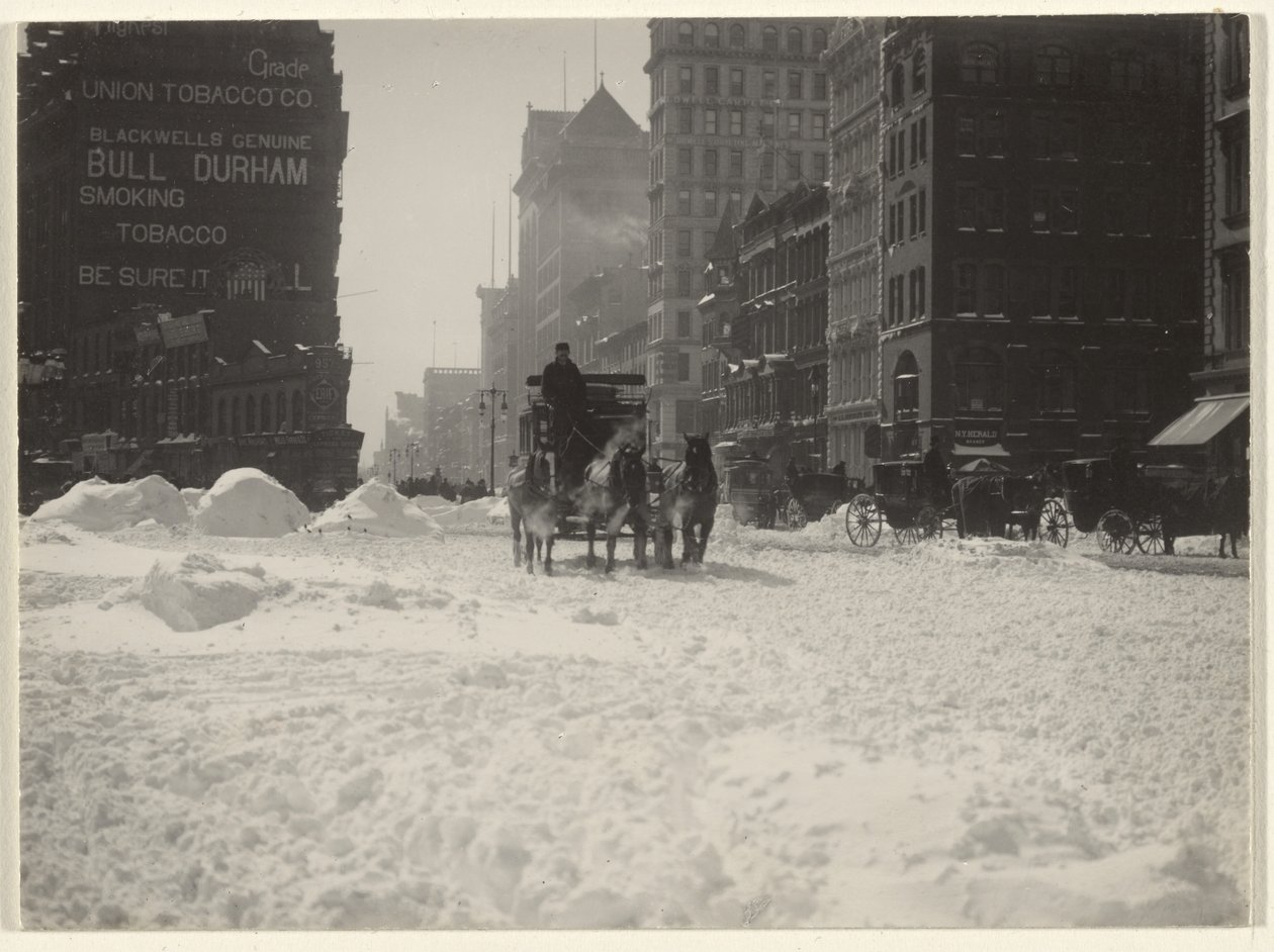 Talvi, New York tekijältä Alfred Stieglitz