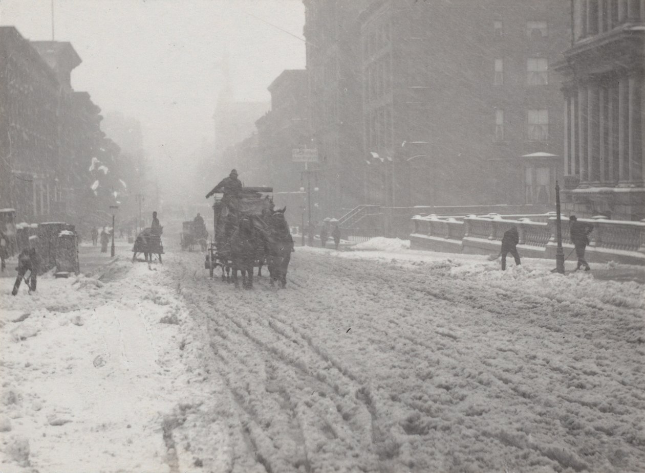 Talvi Fifth Avenuella tekijältä Alfred Stieglitz