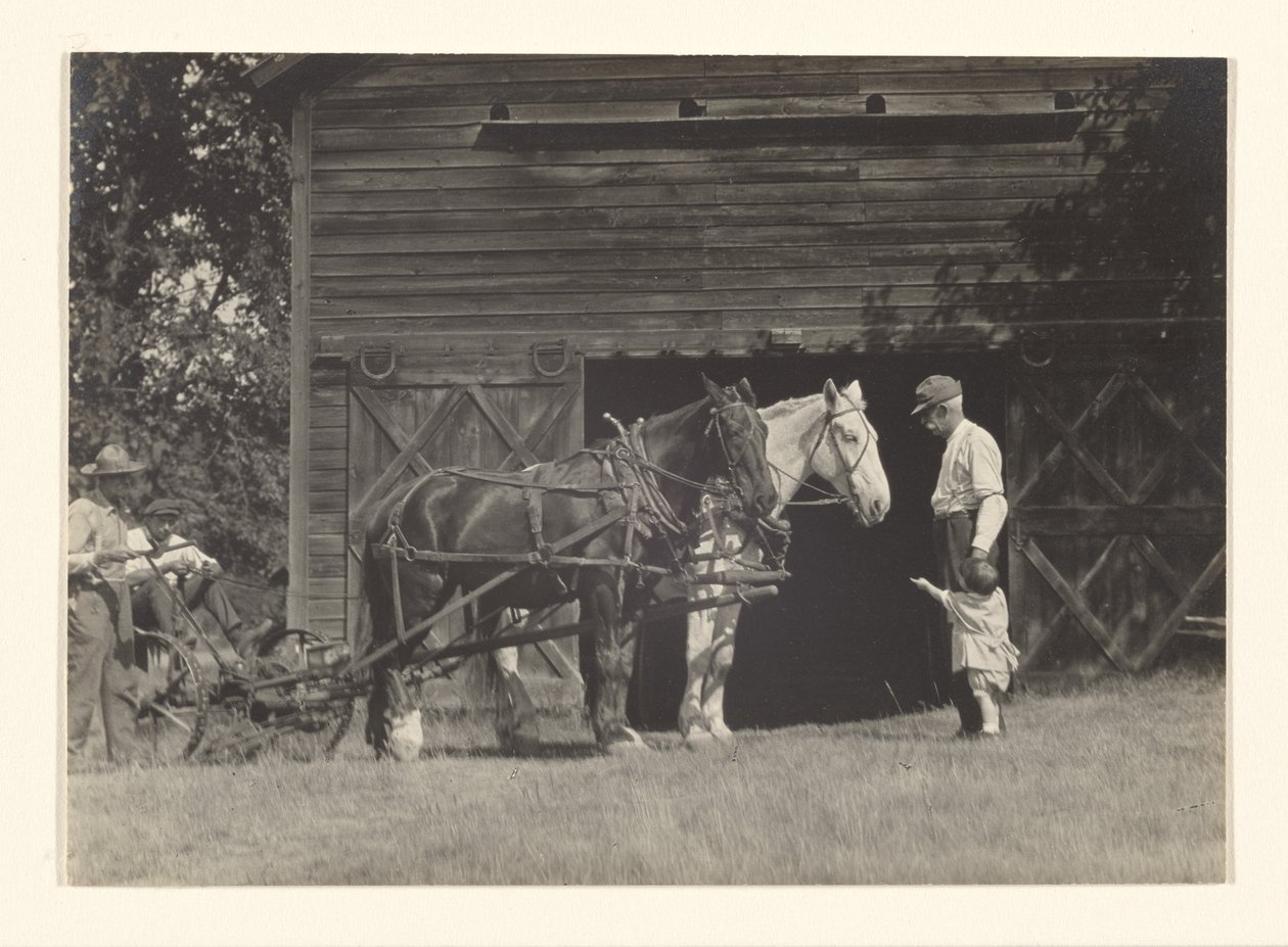 [Yvonne Boursault, Fred Varnum ja kaksi tunnistamatonta miestä, Lake George] tekijältä Alfred Stieglitz
