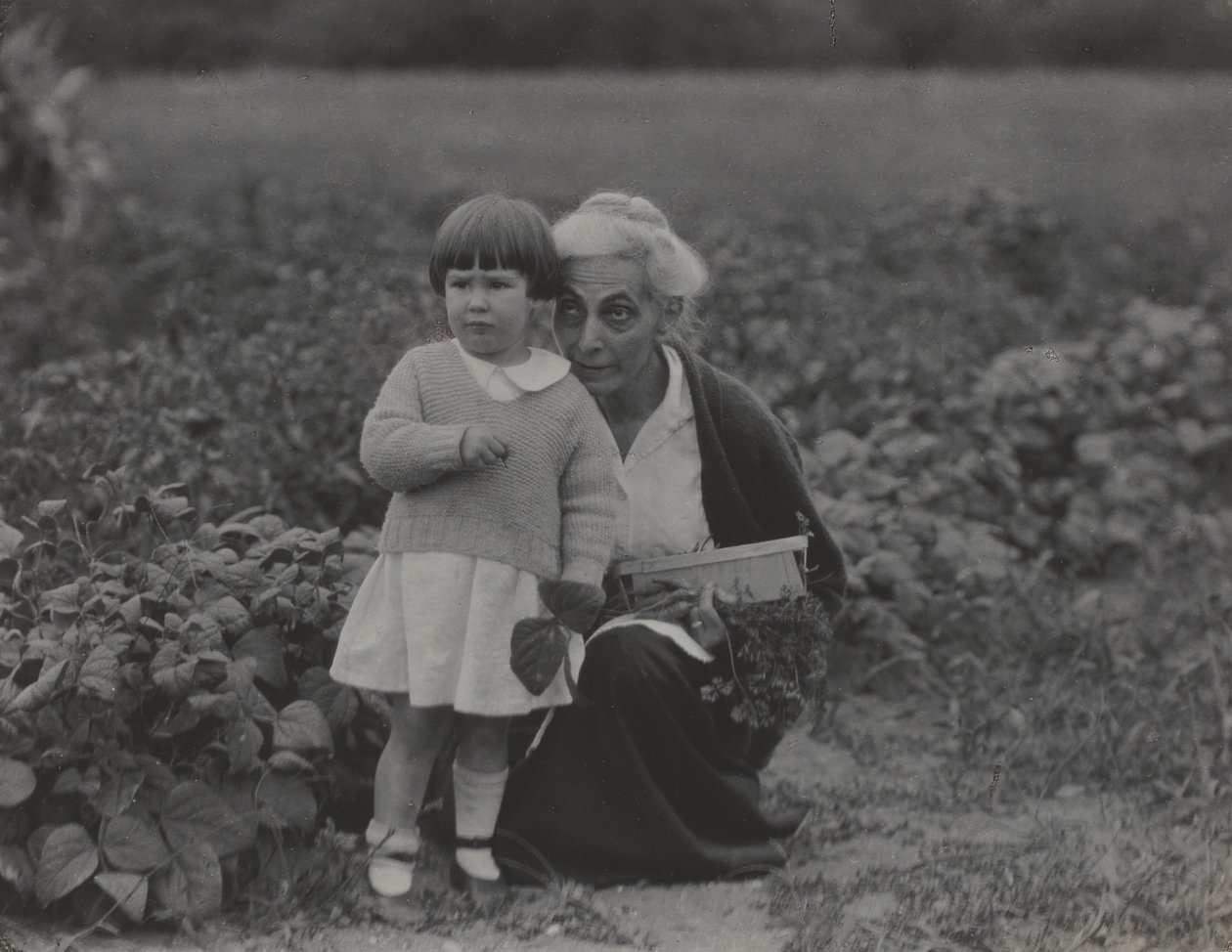 Yvonne Boursault ja Katherine Herzig tekijältä Alfred Stieglitz