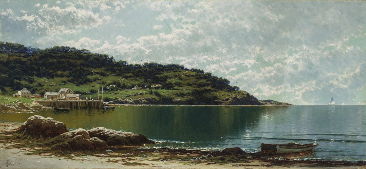 Mainen rannikolla, noin 1885 tekijältä Alfred Thompson Bricher