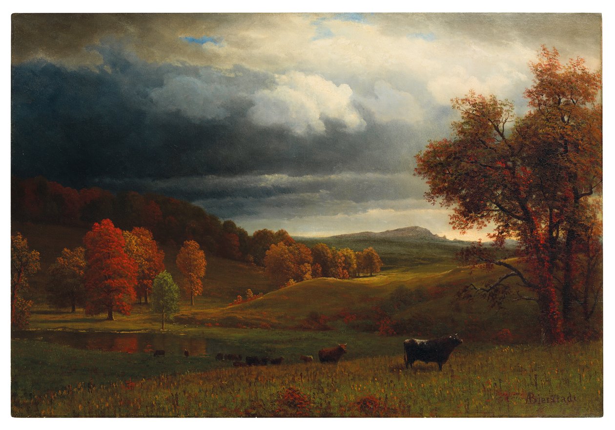 Syksyn maisema: Catskills tekijältä Alfred Thompson Bricher