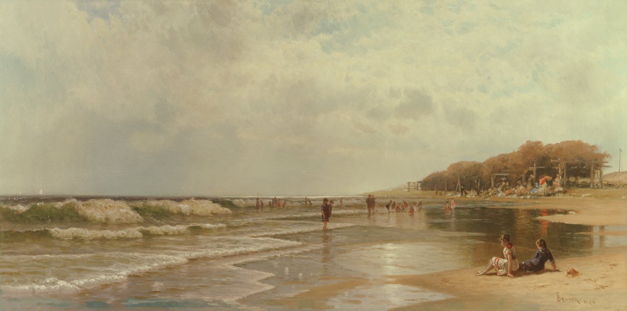 Long Branch, New Jersey, 1880 tekijältä Alfred Thompson Bricher