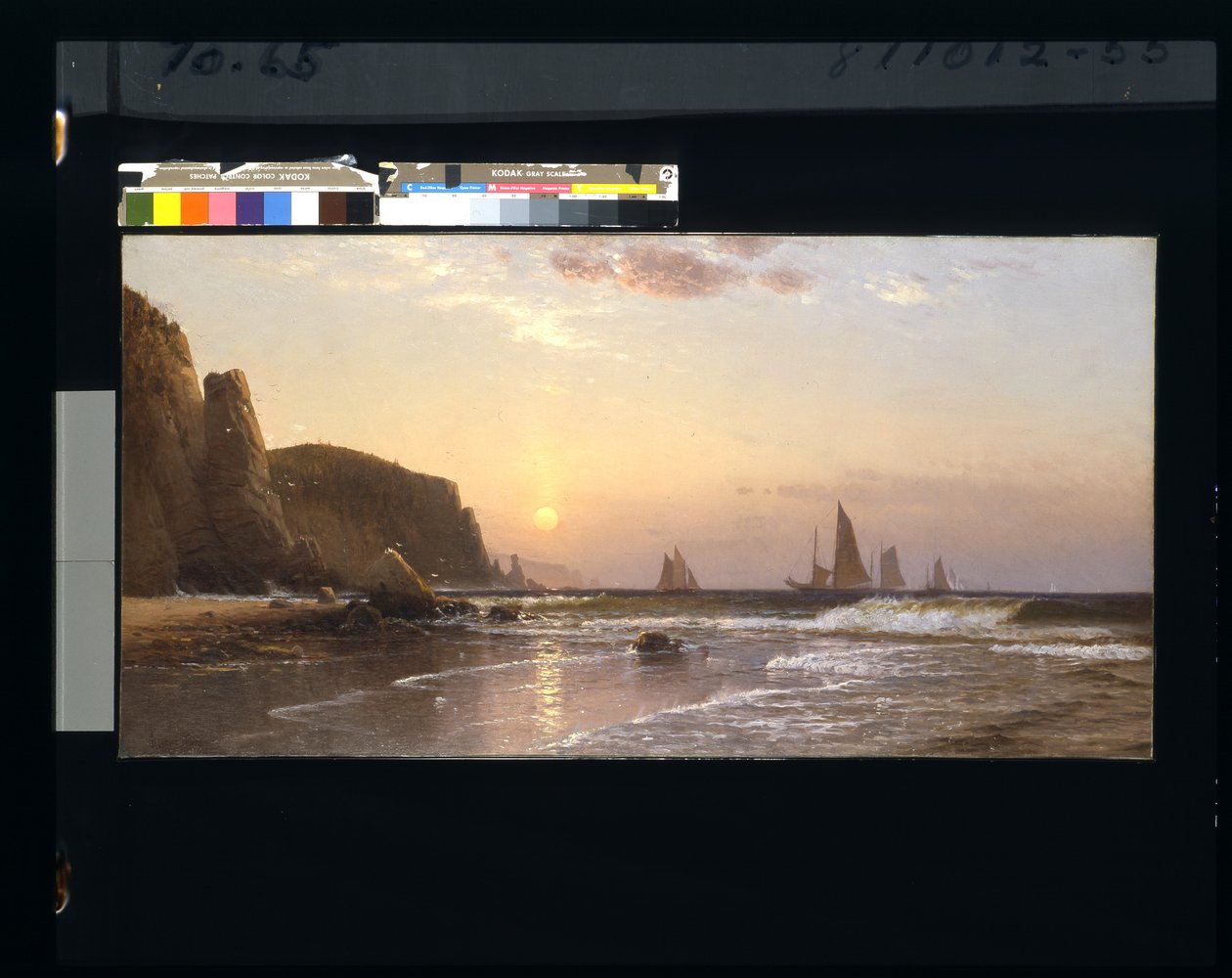 Morning At Grand Manan (öljy kankaalle) tekijältä Alfred Thompson Bricher