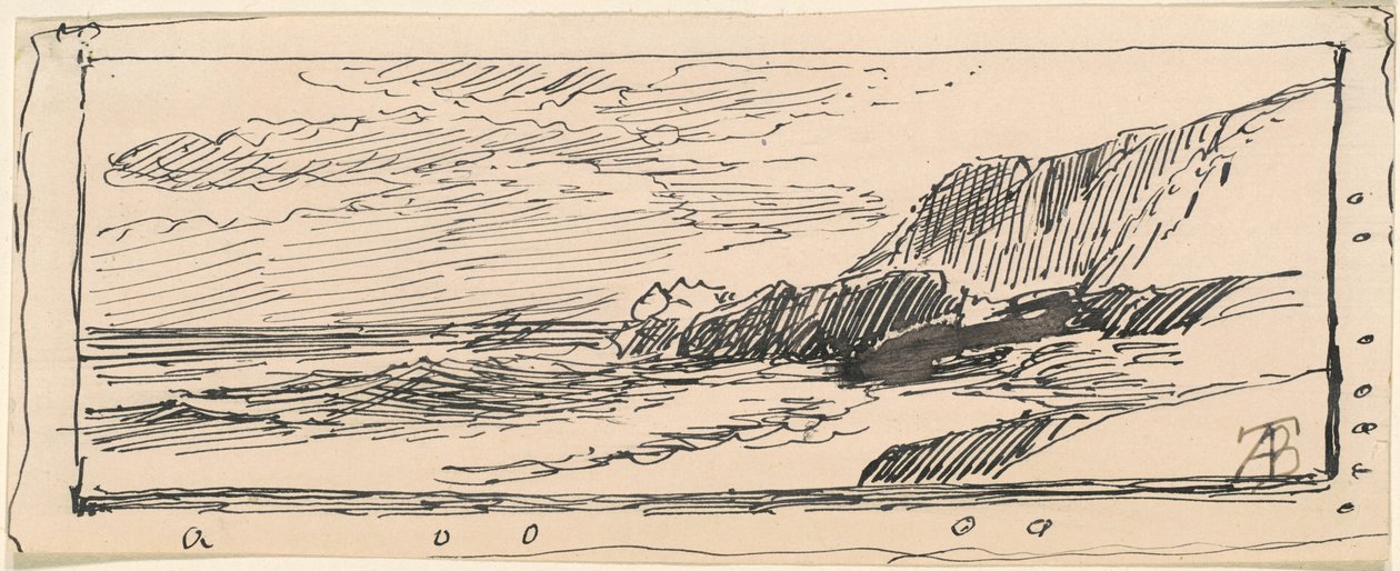 Rocky Coast tekijältä Alfred Thompson Bricher