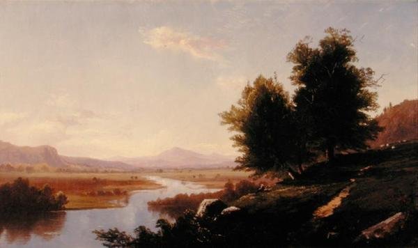 Saco-joki, Mount Washington tekijältä Alfred Thompson Bricher