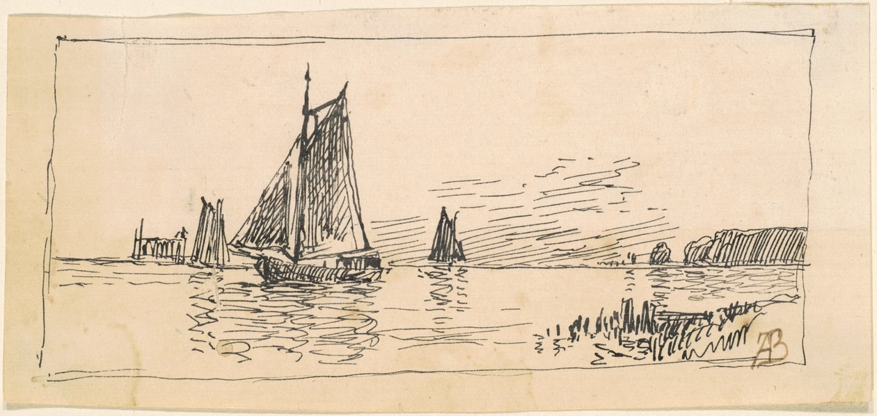 Laivat tekijältä Alfred Thompson Bricher