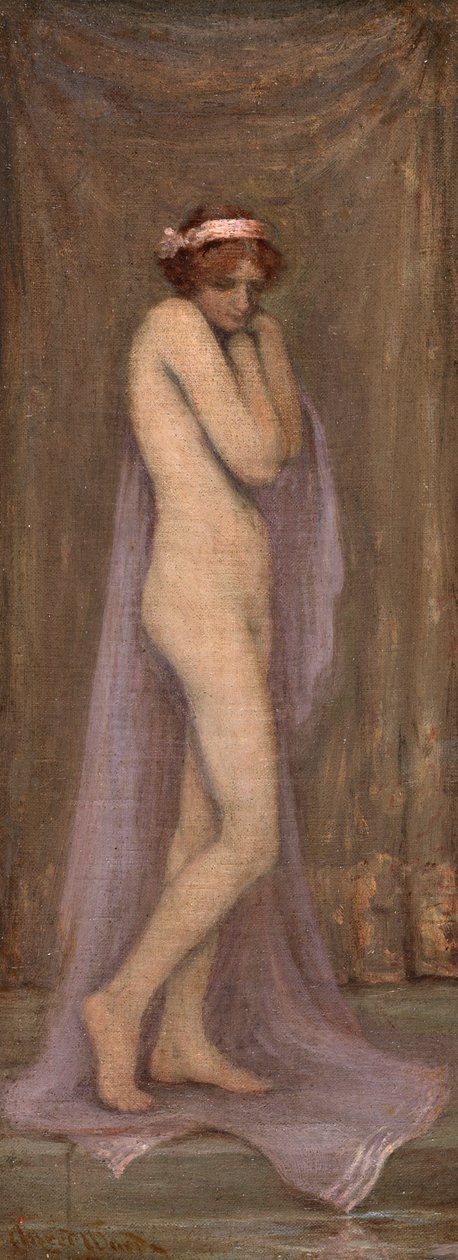 Nudes (öljy kankaalle) tekijältä Alfred Ward