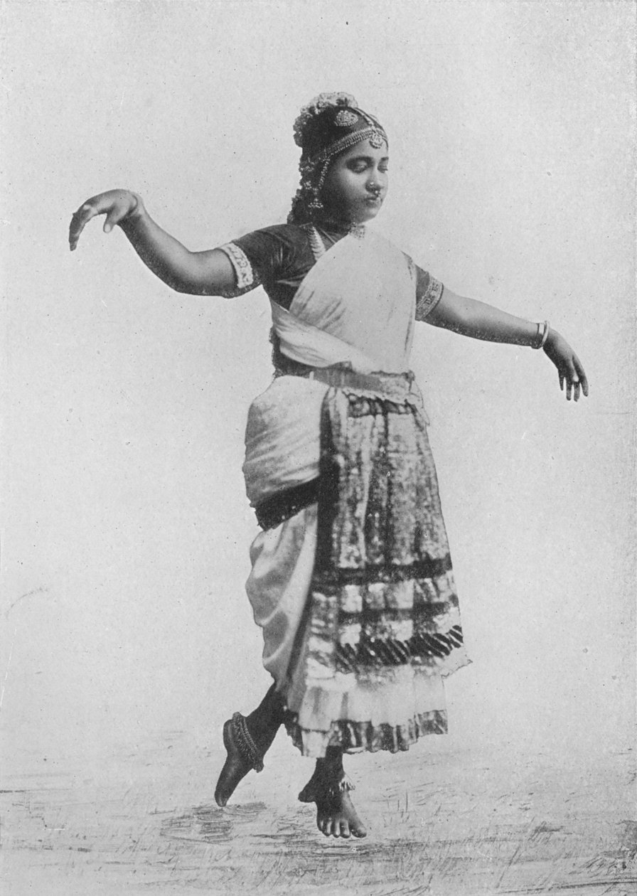 Nauch Dancing Girl, c1890, 1910 tekijältä Alfred William Amandus Plate