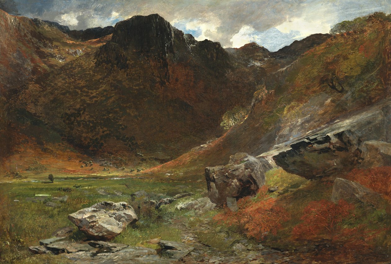 Marshy Glen luonnosta tekijältä Alfred William Hunt