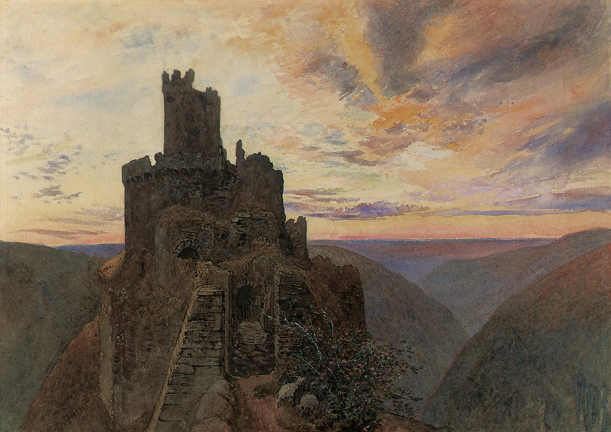 Ehrenburg Moselilla tekijältä Alfred William Hunt