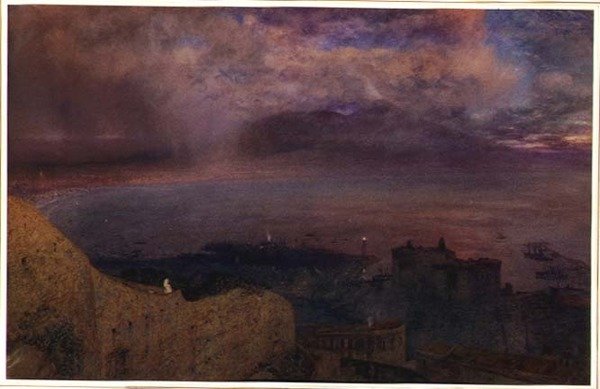 Napoli tai kytevän tulen maa tekijältä Alfred William Hunt