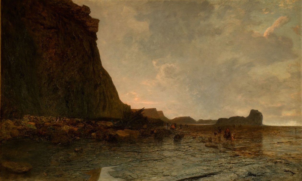Whitby Scaur, Yorkshire, 1896. tekijältä Alfred William Hunt