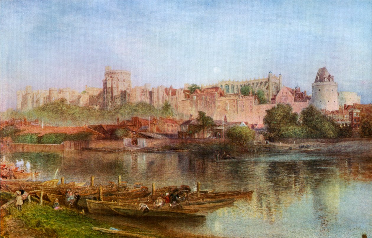 Windsorin linna, 1889, 1912. tekijältä Alfred William Hunt