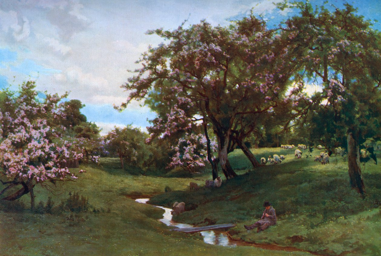 Kun luonto maalasi kaiken homoksi, 1887, 1912. tekijältä Alfred William Parsons