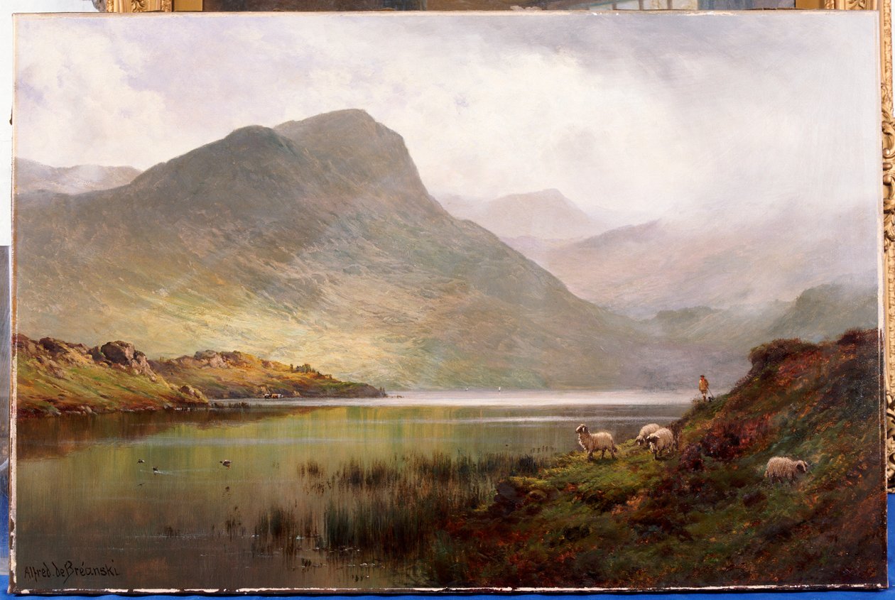 Loch Ness tekijältä Alfred de Breanski
