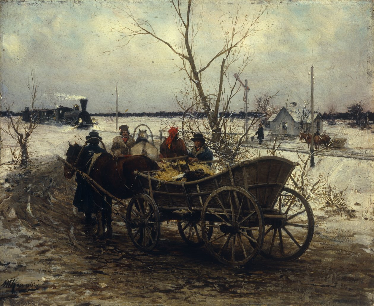 Junan tapaaminen tekijältä Alfred von Wierusz Kowalski