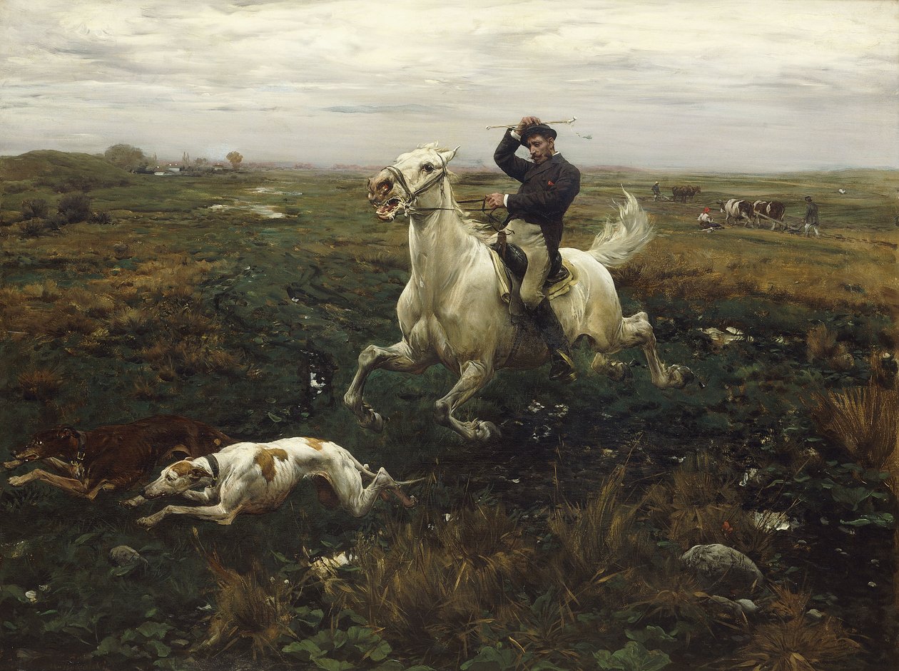 Squire; Der Gutsherr, tekijältä Alfred von Wierusz Kowalski
