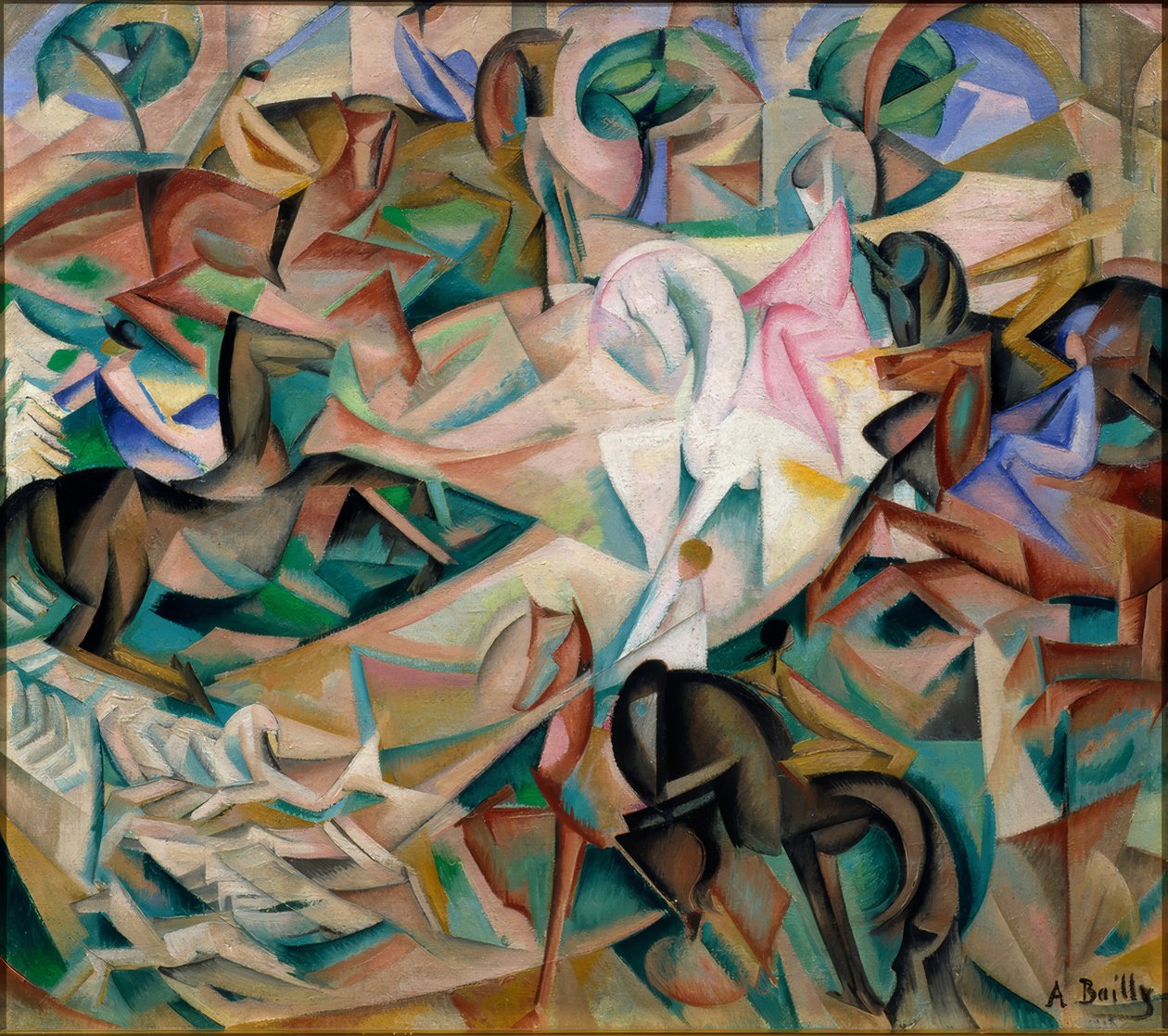 Ratsastajan fantasia vaaleanpunaisesta naisesta tekijältä Alice Bailly