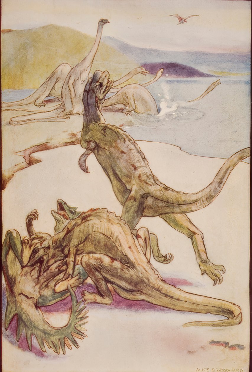 dinosaurus tekijältä Alice Bolingbroke Woodward