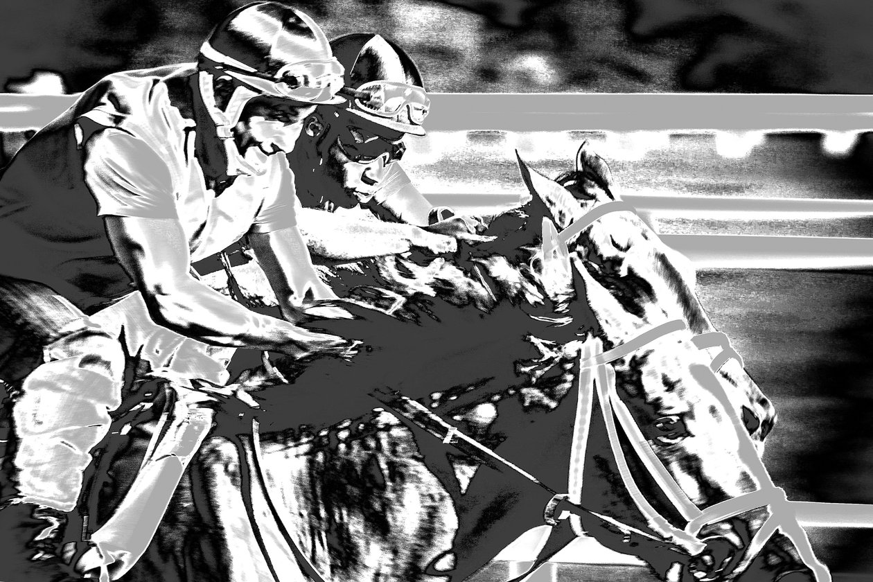 Saratogoa Trials, 2015 (käsin maalattu valokuva) tekijältä Alice Gur-Arie