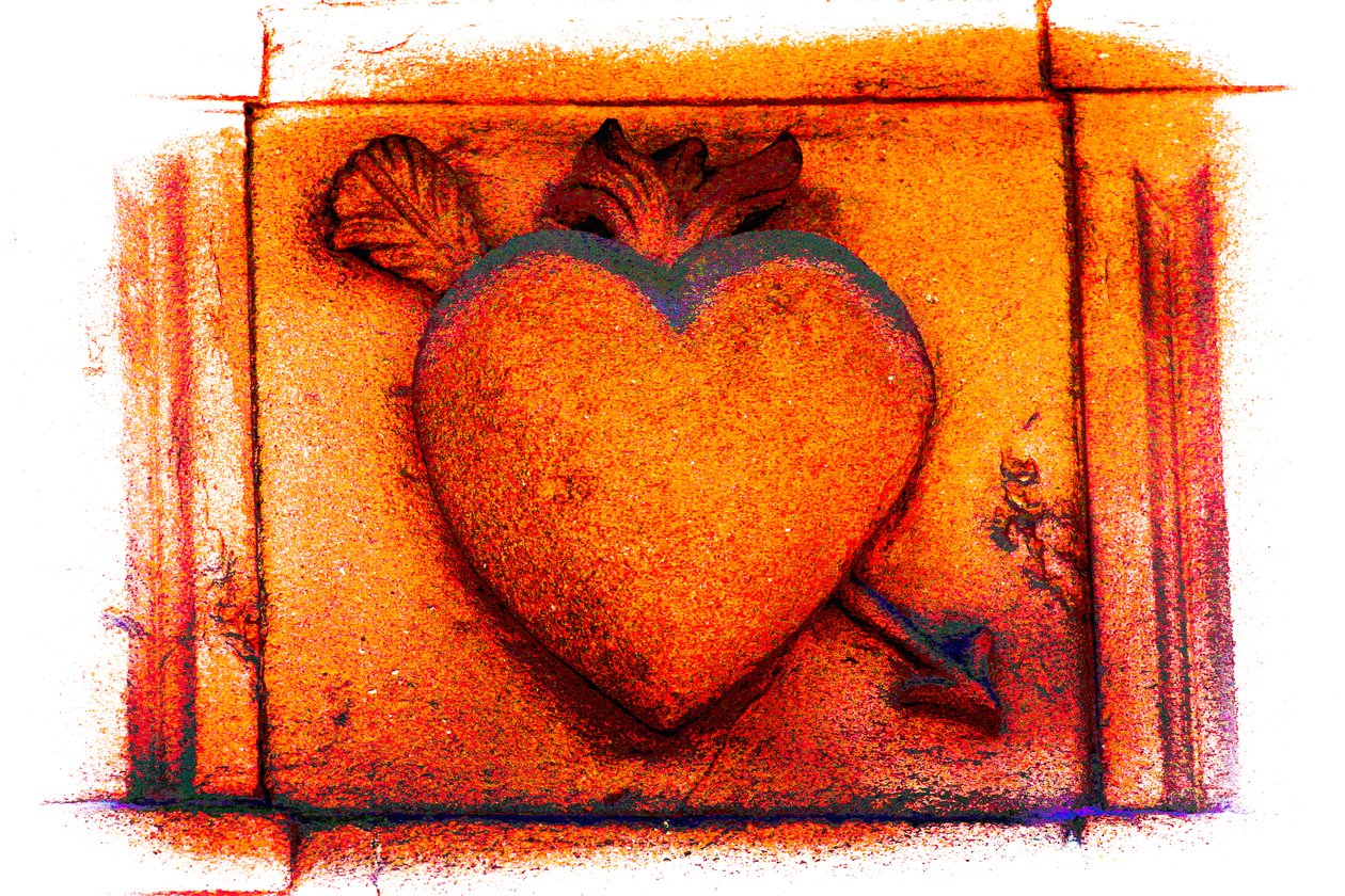 Georgian Heart, sarjasta Hearts, 2018 (valokuva) tekijältä Alice Gur Arie