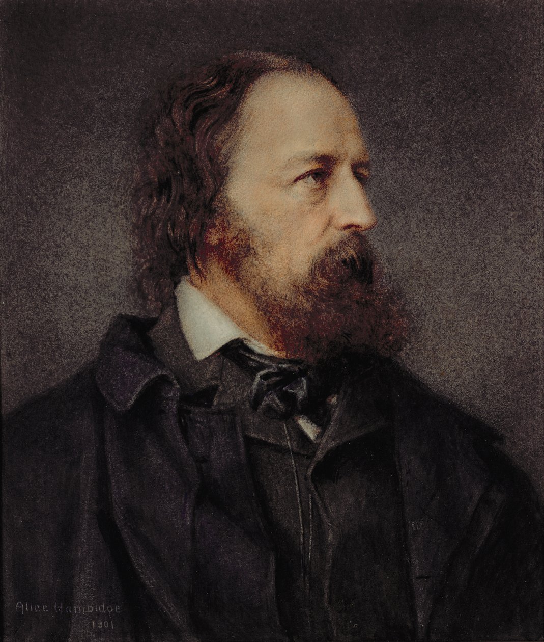 Lordi Alfred Tennyson (1809-92) tekijältä Alice Hambidge