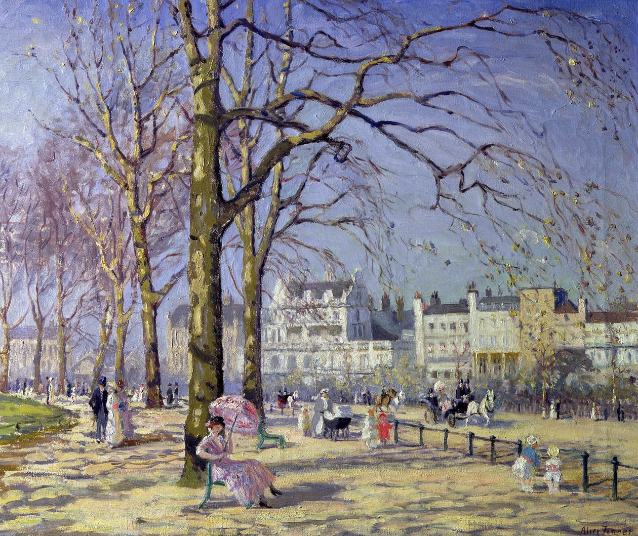 Kevät Hyde Parkissa tekijältä Alice Maud Fanner