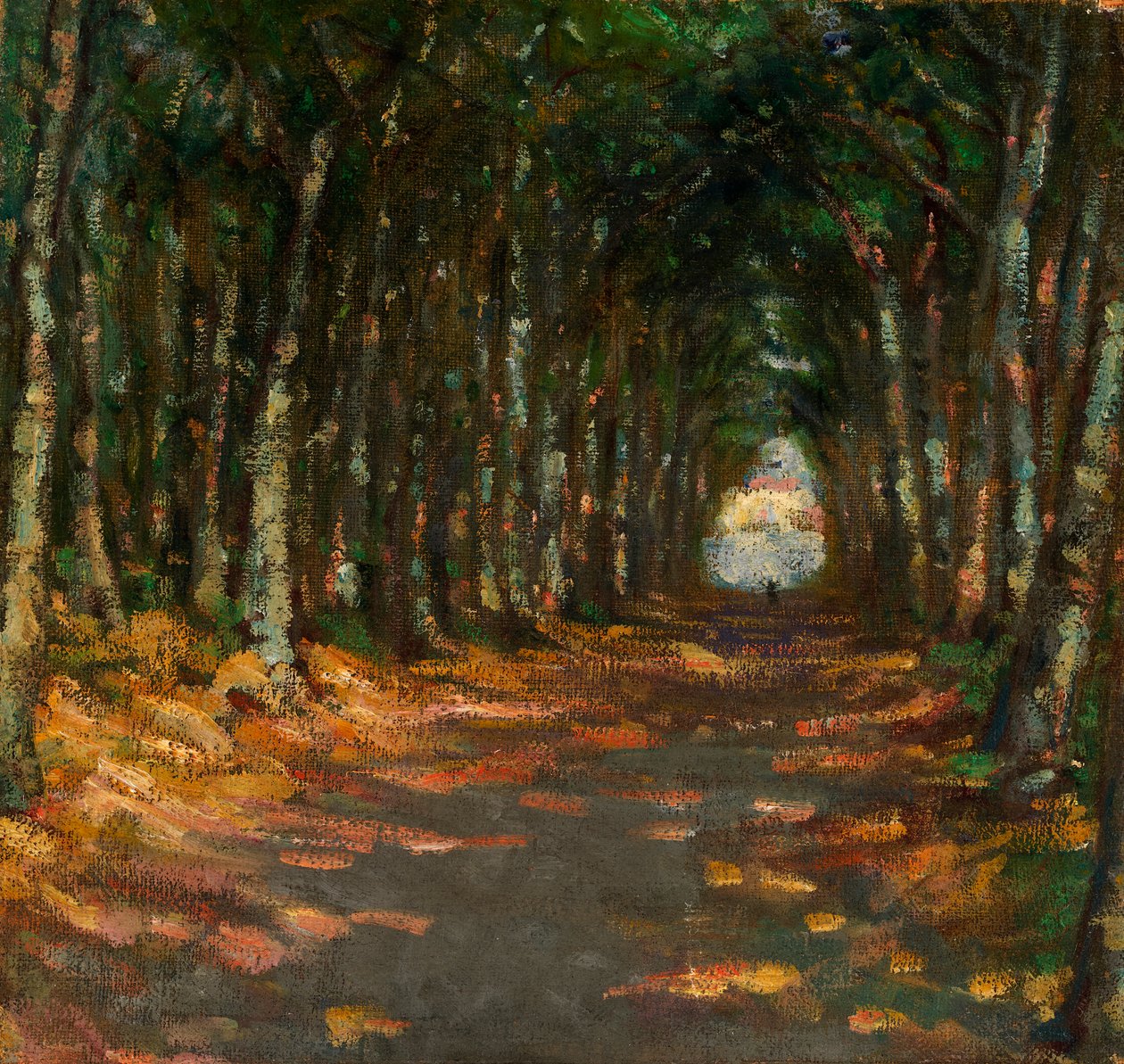 Alley in the Park, n. 1906. tekijältä Alice Pike Barney