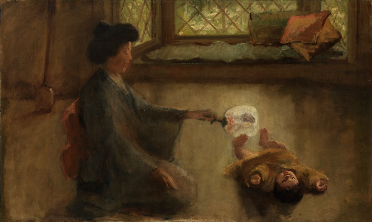 Japanilainen kehtolaulu, n. 1903. tekijältä Alice Pike Barney