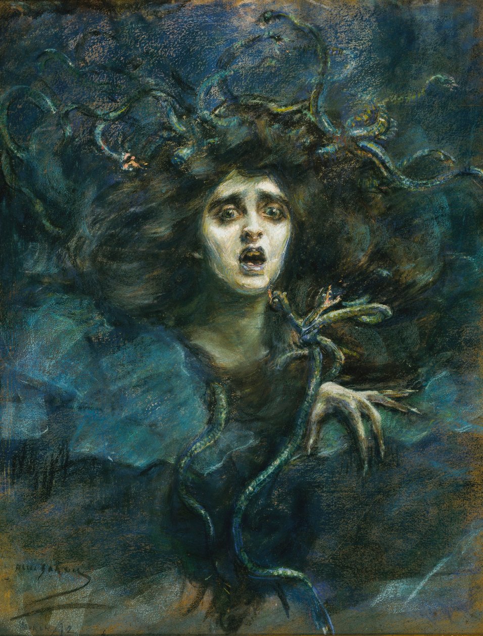 Meduusa (Laura Dreyfus Barney) tekijältä Alice Pike Barney