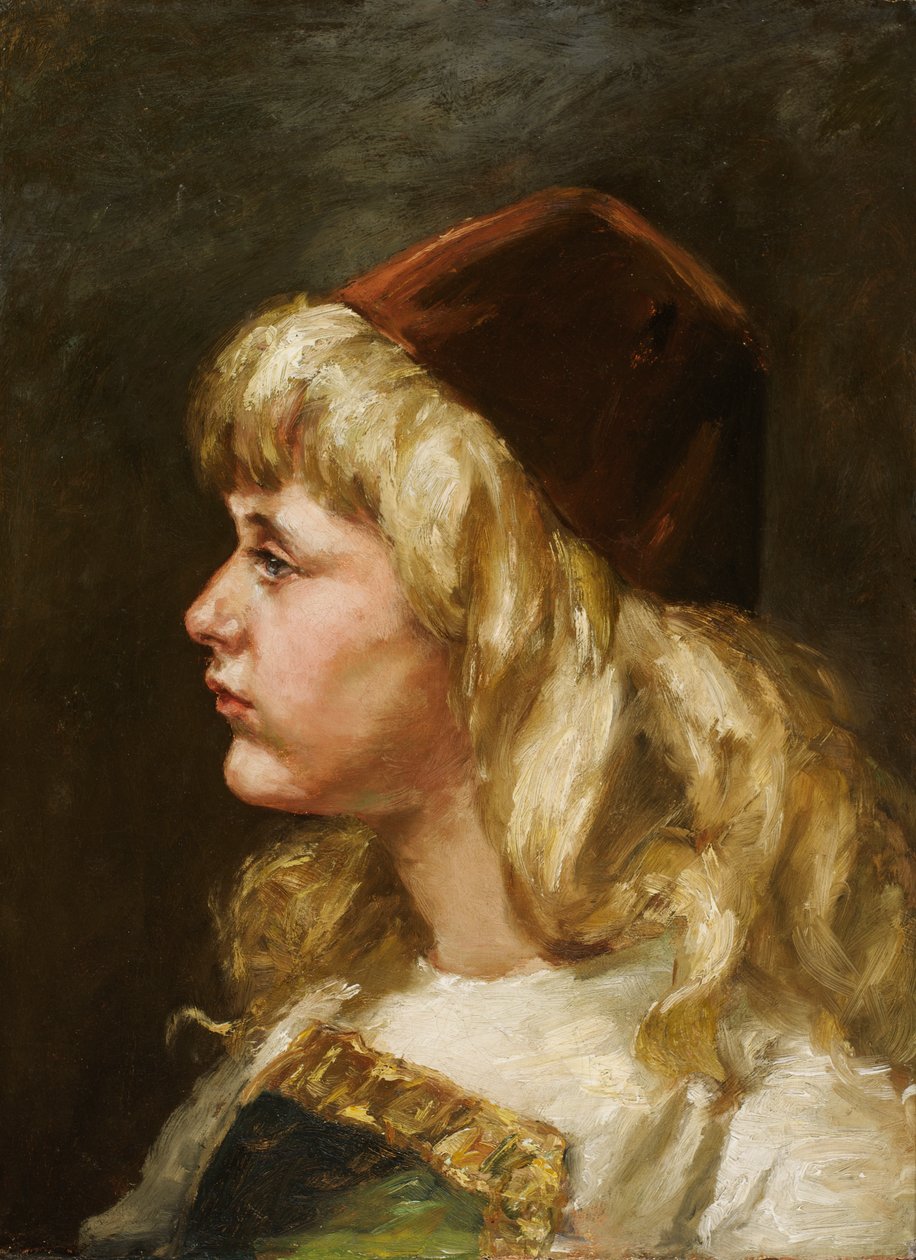 Natalie seitsemässä, 1883. tekijältä Alice Pike Barney