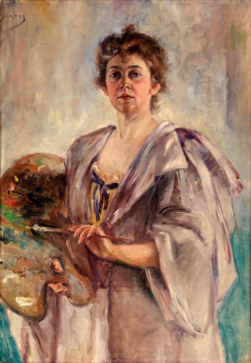 Omakuva maalauksen kaapu tekijältä Alice Pike Barney