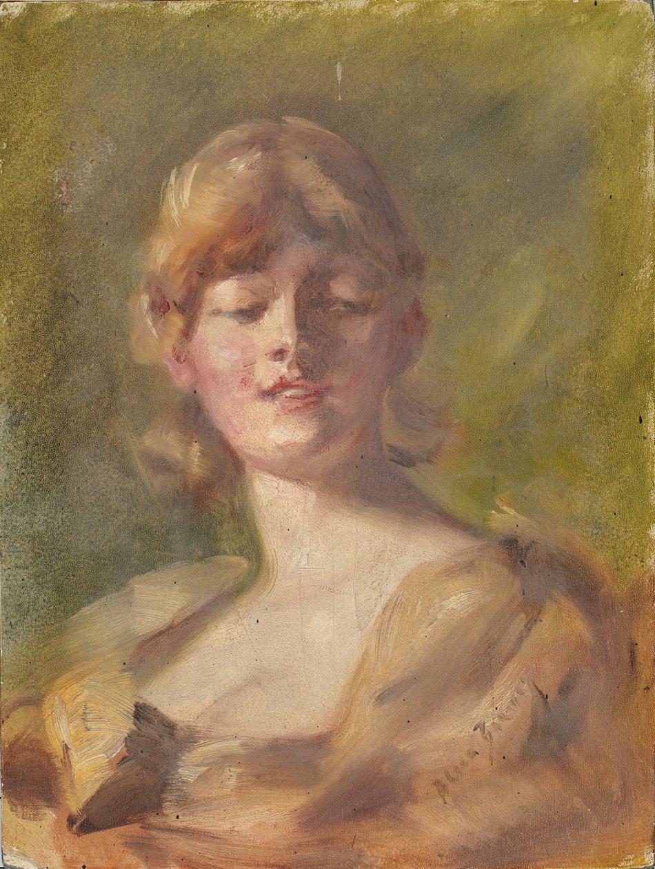 Pään tutkimus, n. 1926. tekijältä Alice Pike Barney