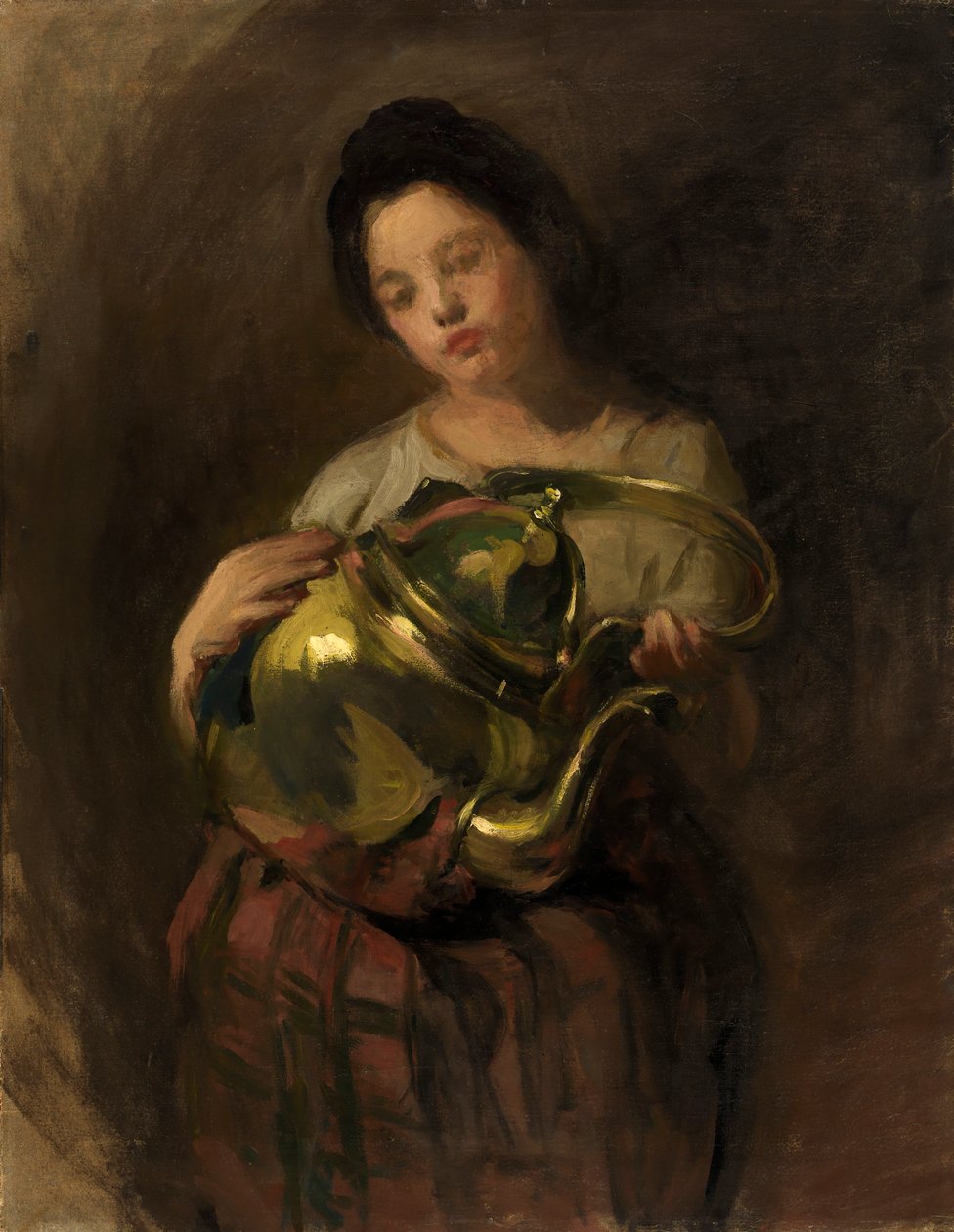 Brass Kettle, n. 1890. tekijältä Alice Pike Barney