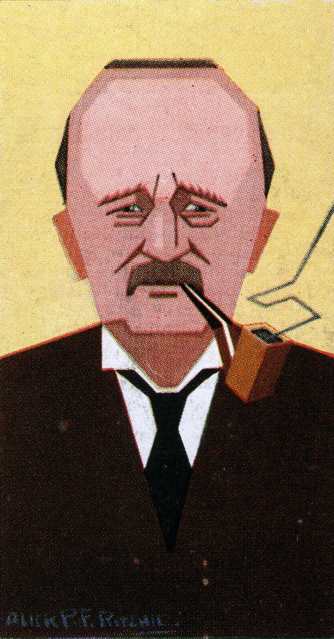 J.M. Barrie, 1926 9 väri litho) tekijältä Alick P. F. Ritchie