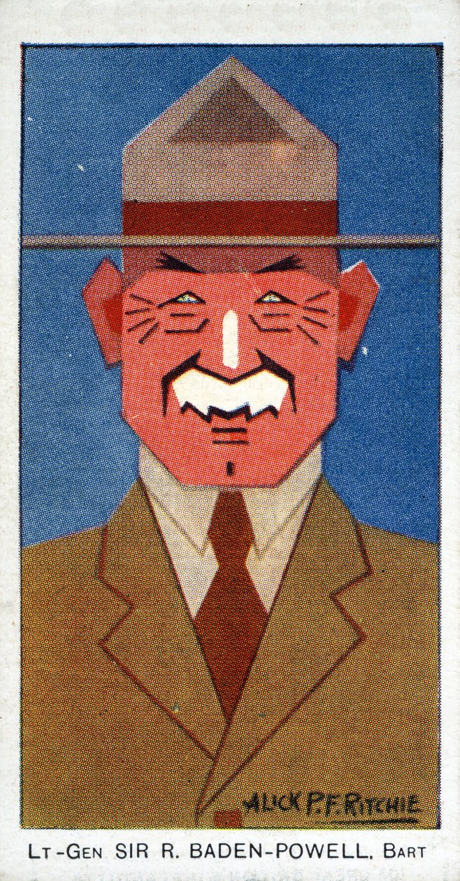 Kenraaliluutnantti Sir R. Baden-Powell, 1926 tekijältä Alick P. F. Ritchie