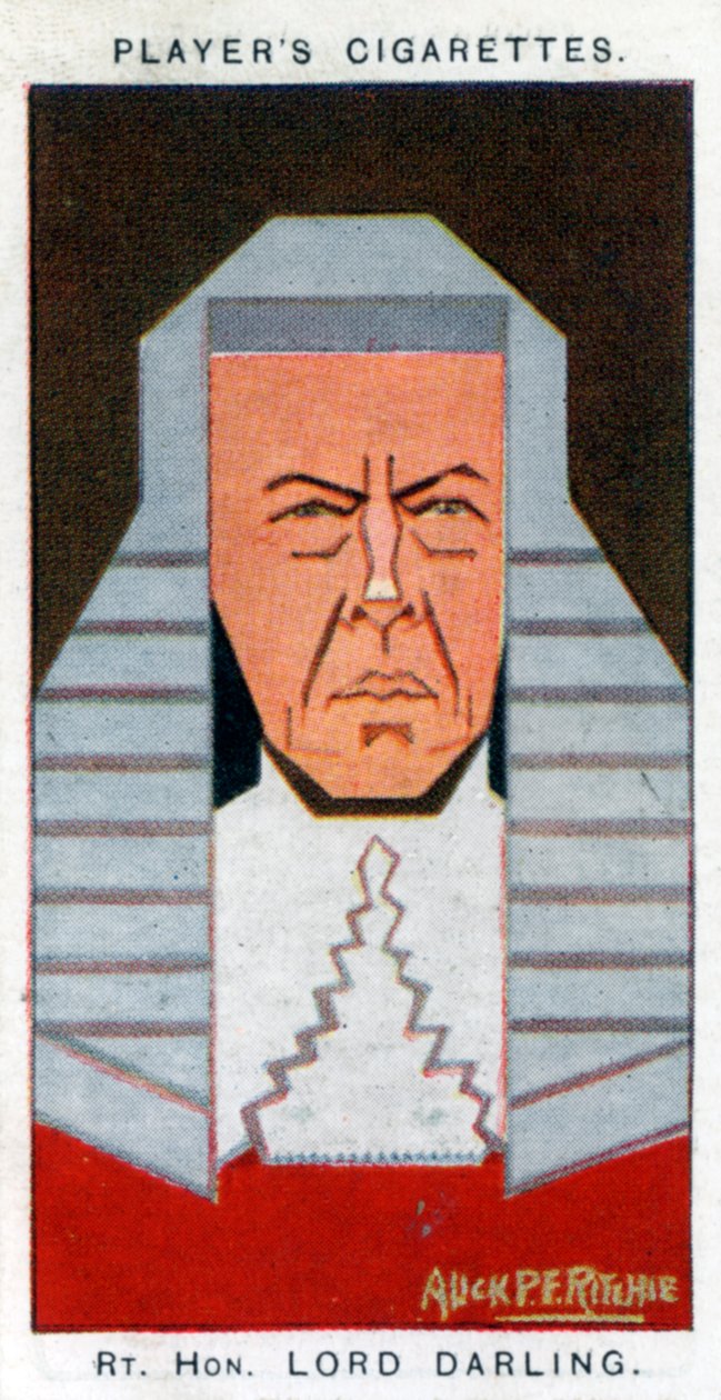 Charles John Darling, 1. Baron Darling, brittiläinen tuomari, 1926 tekijältä Alick P. F. Ritchie