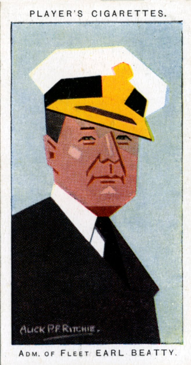 David Beatty, 1. Earl Beatty, amiraali, 1926. tekijältä Alick P. F. Ritchie