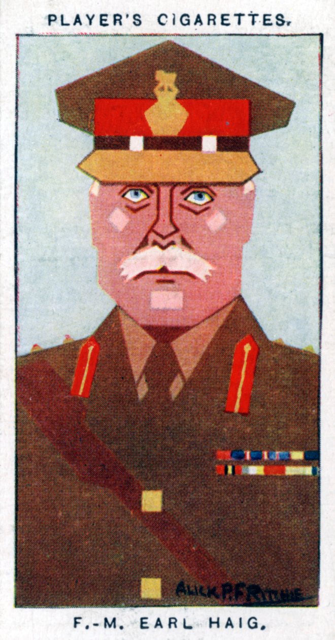 Douglas Haig, 1. Earl Haig, brittiläinen marsalkka, 1926. tekijältä Alick P. F. Ritchie