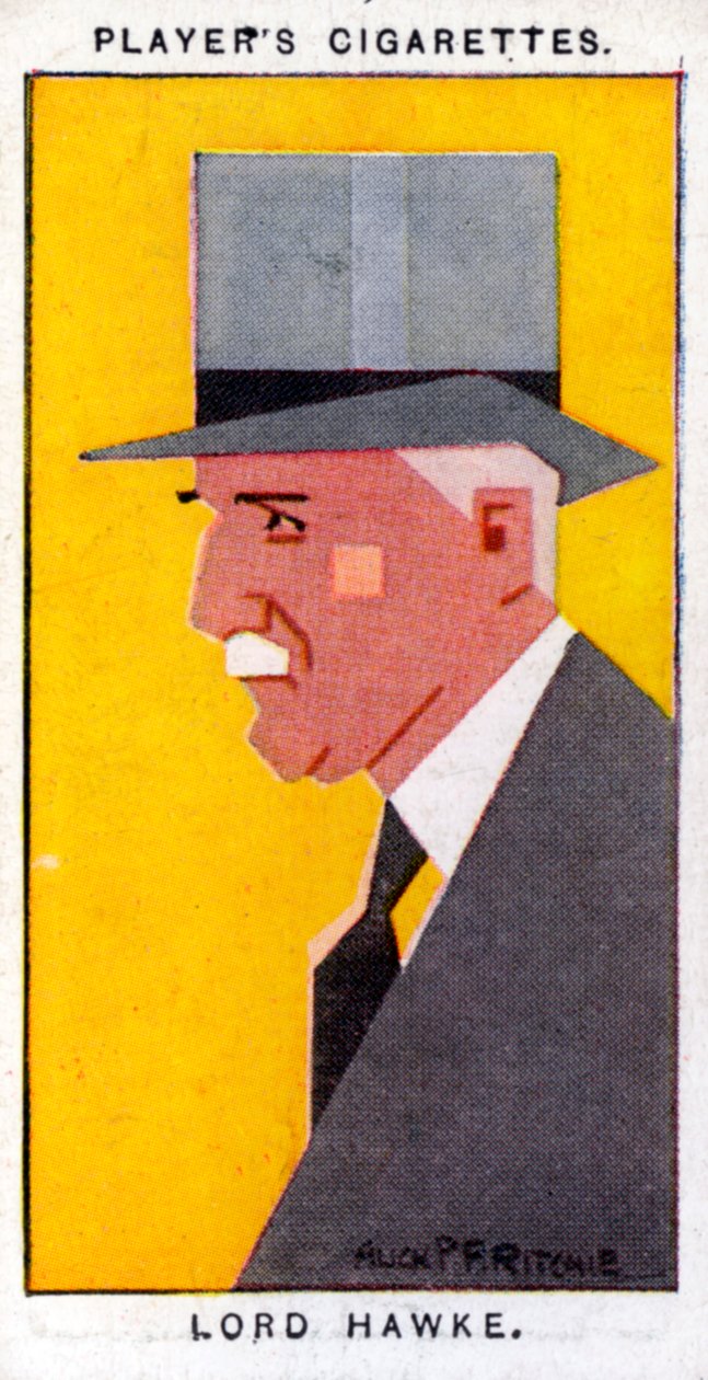 Martin Bladen Hawke, 7. Baron Hawke, brittiläinen kriketinpelaaja, 1926. tekijältä Alick P. F. Ritchie